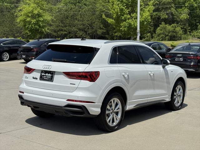 used 2024 Audi Q3 car, priced at $37,998