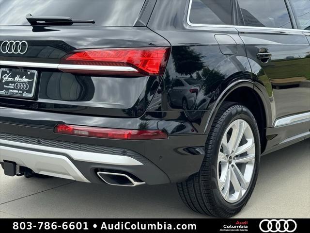 new 2025 Audi Q7 car, priced at $74,155