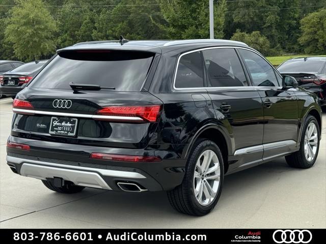 new 2025 Audi Q7 car, priced at $74,155
