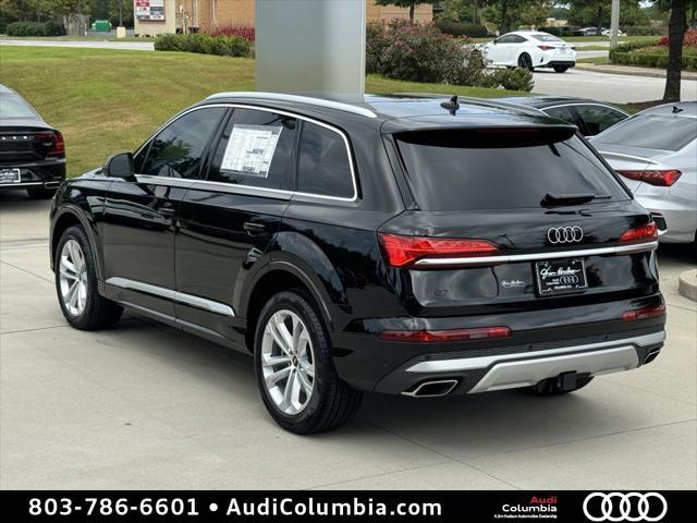 new 2025 Audi Q7 car, priced at $71,655