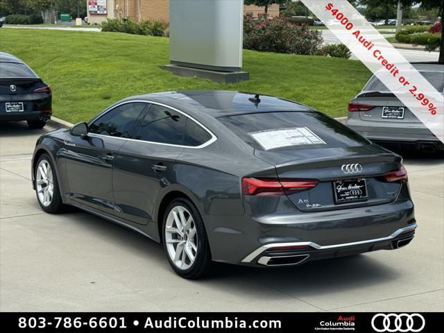 new 2024 Audi A5 car, priced at $50,805