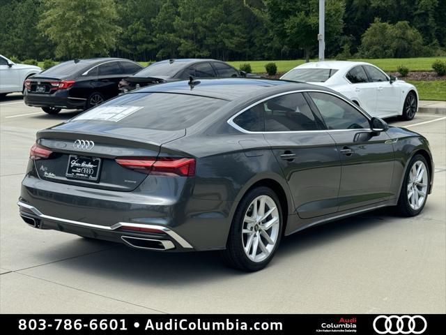 new 2024 Audi A5 Sportback car, priced at $50,305