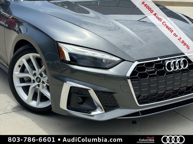 new 2024 Audi A5 car, priced at $50,805