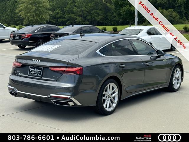 new 2024 Audi A5 car, priced at $50,805