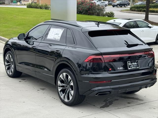 new 2025 Audi Q8 car, priced at $82,990