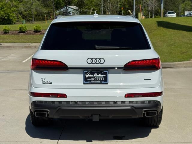 new 2025 Audi Q7 car, priced at $77,750