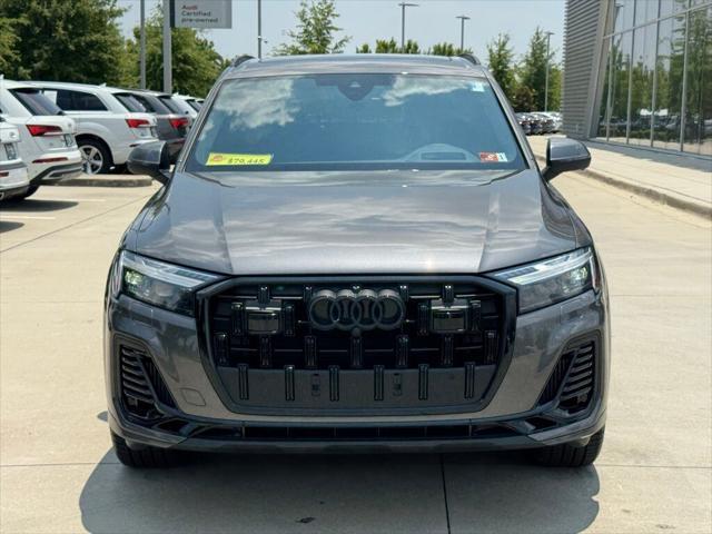 new 2025 Audi Q7 car, priced at $78,380