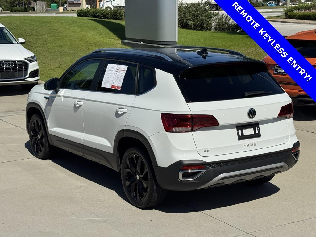 used 2024 Volkswagen Taos car, priced at $22,885