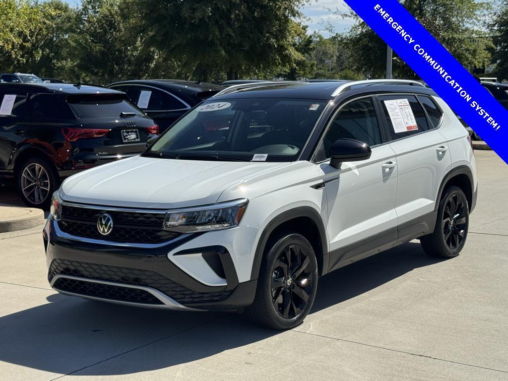 used 2024 Volkswagen Taos car, priced at $22,885