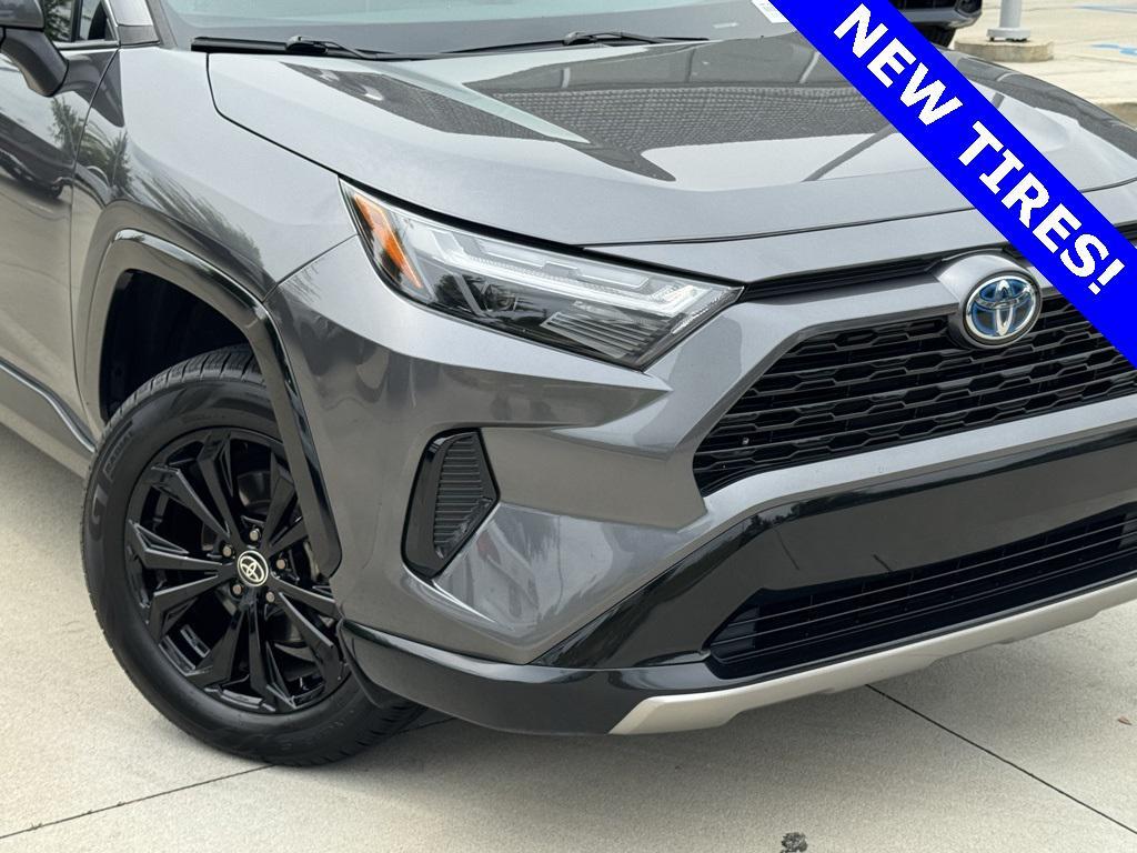 used 2022 Toyota RAV4 Hybrid car, priced at $27,500
