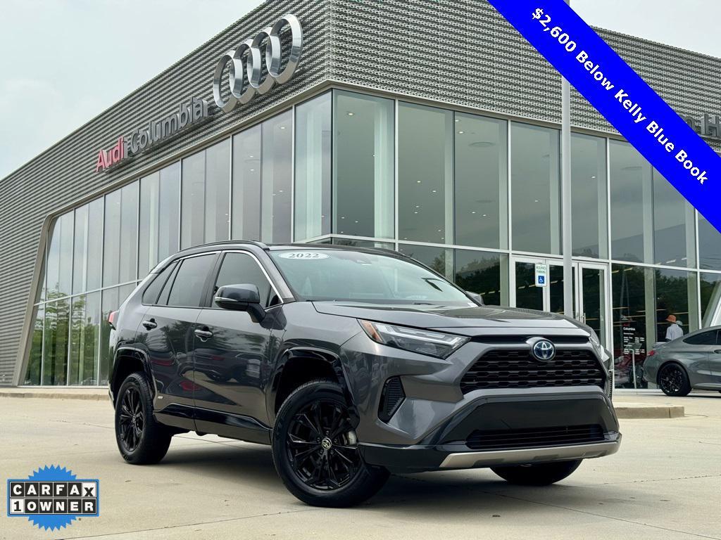 used 2022 Toyota RAV4 Hybrid car, priced at $27,500