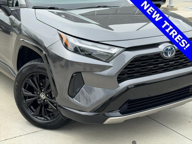 used 2022 Toyota RAV4 Hybrid car, priced at $29,221