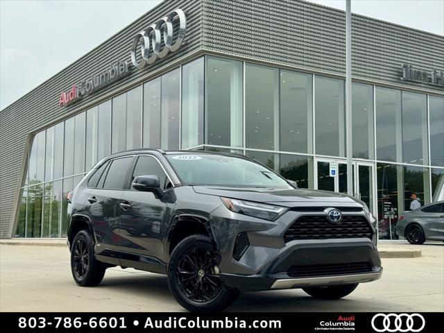 used 2022 Toyota RAV4 Hybrid car, priced at $29,995
