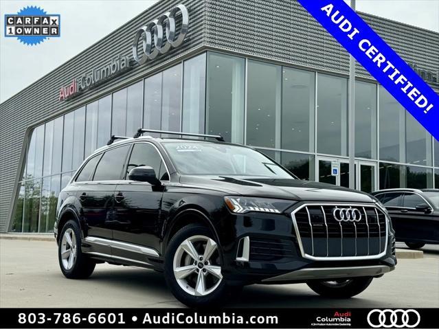 used 2024 Audi Q7 car, priced at $53,287