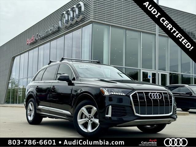 used 2024 Audi Q7 car, priced at $57,298