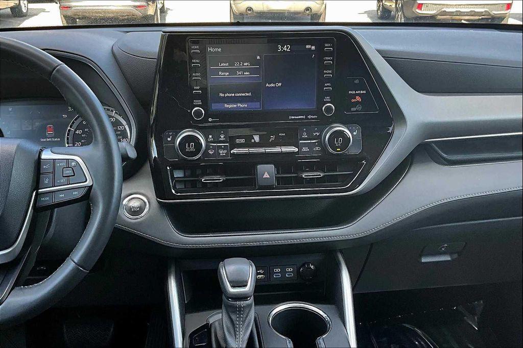 used 2022 Toyota Highlander car, priced at $38,000