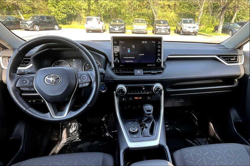 used 2022 Toyota RAV4 Hybrid car, priced at $29,500