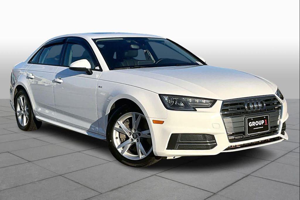 used 2018 Audi A4 car, priced at $15,000