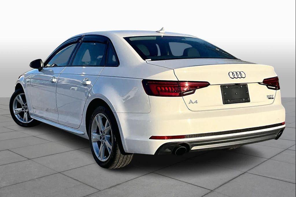used 2018 Audi A4 car, priced at $15,000