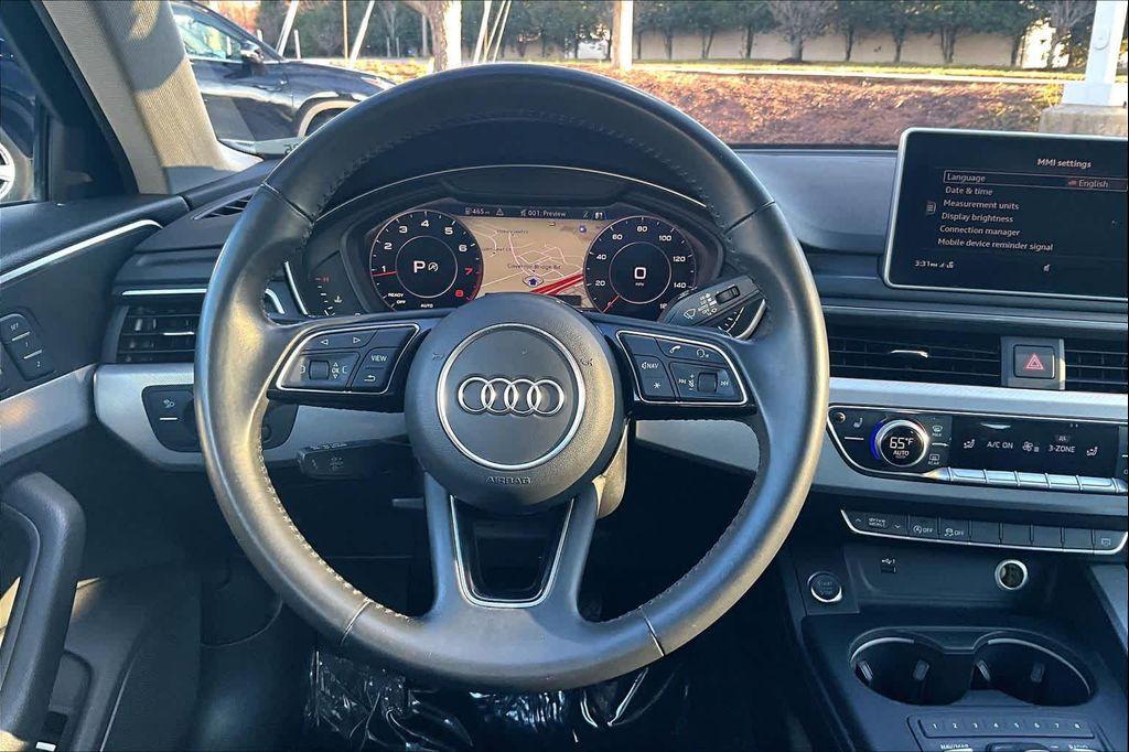 used 2018 Audi A4 car, priced at $15,000