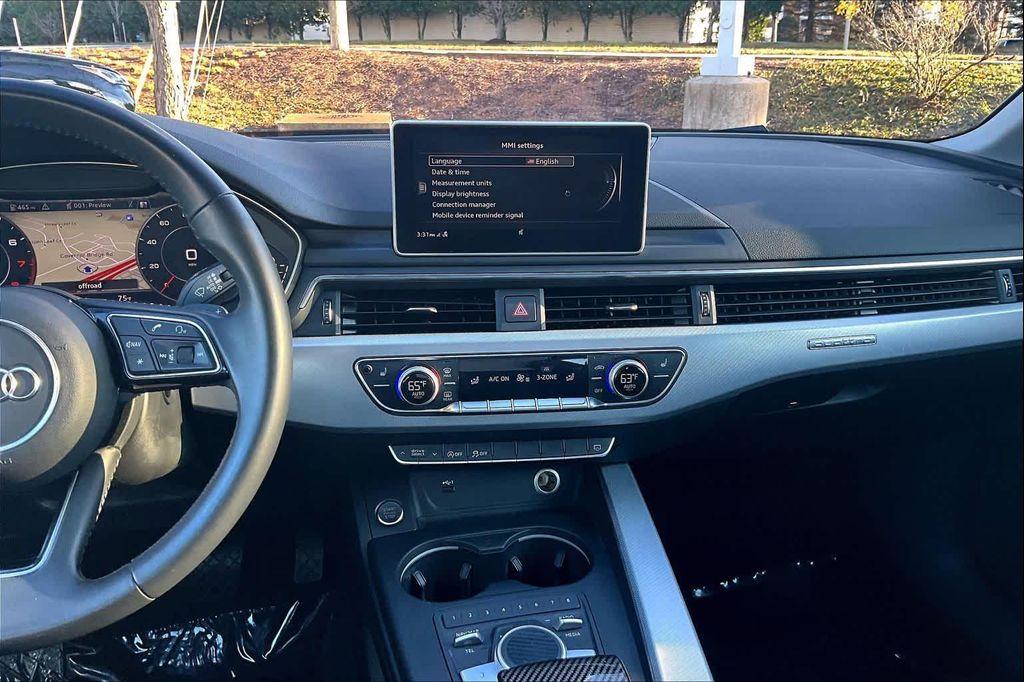 used 2018 Audi A4 car, priced at $15,000