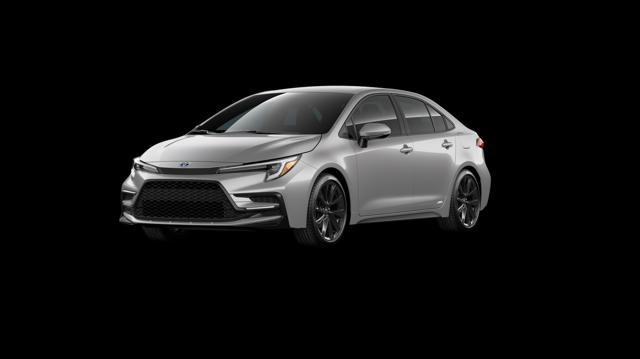 new 2025 Toyota Corolla Hybrid car, priced at $29,284