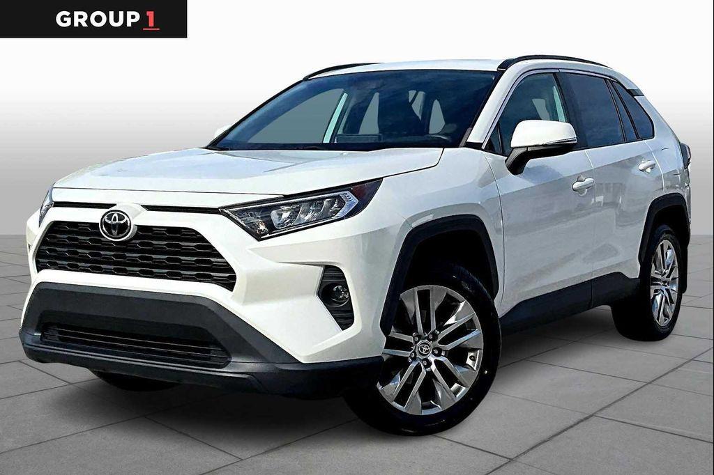 used 2021 Toyota RAV4 car, priced at $26,000