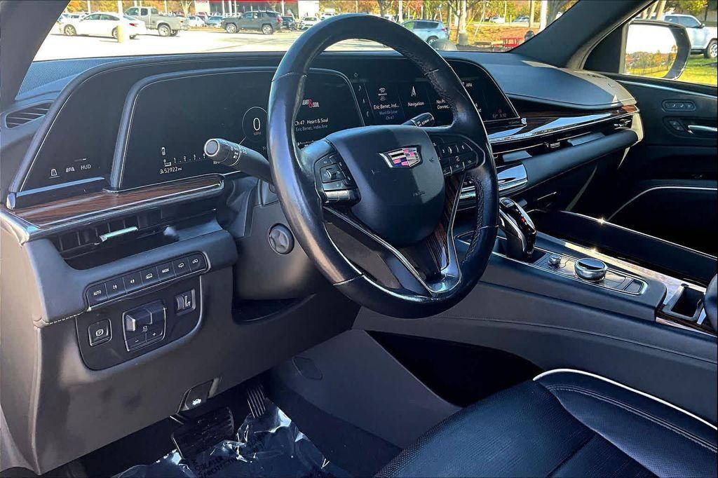 used 2021 Cadillac Escalade ESV car, priced at $56,000