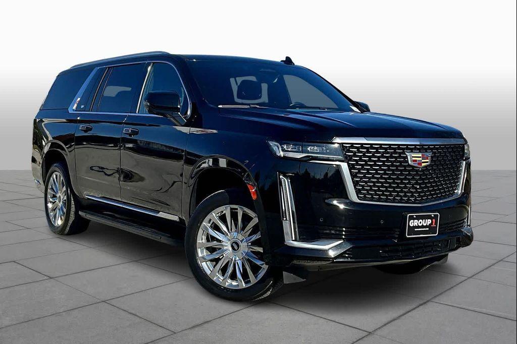 used 2021 Cadillac Escalade ESV car, priced at $56,000