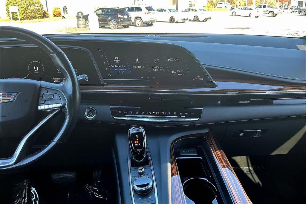 used 2021 Cadillac Escalade ESV car, priced at $56,000