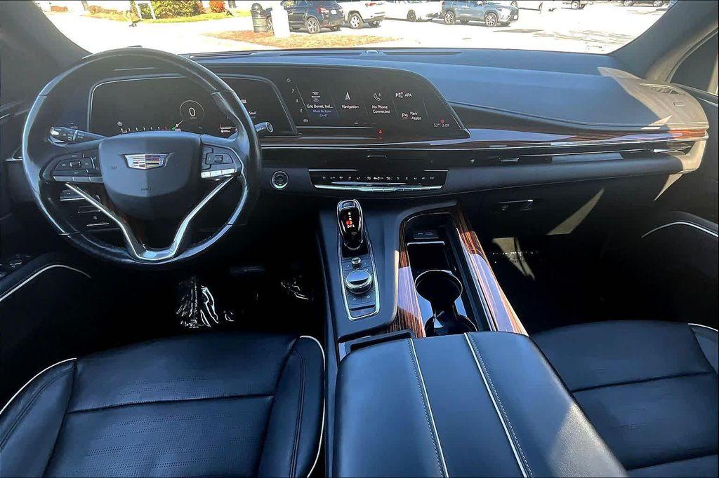 used 2021 Cadillac Escalade ESV car, priced at $56,000