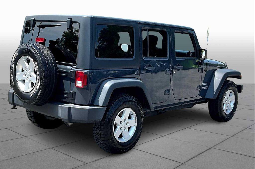 used 2017 Jeep Wrangler Unlimited car, priced at $19,000