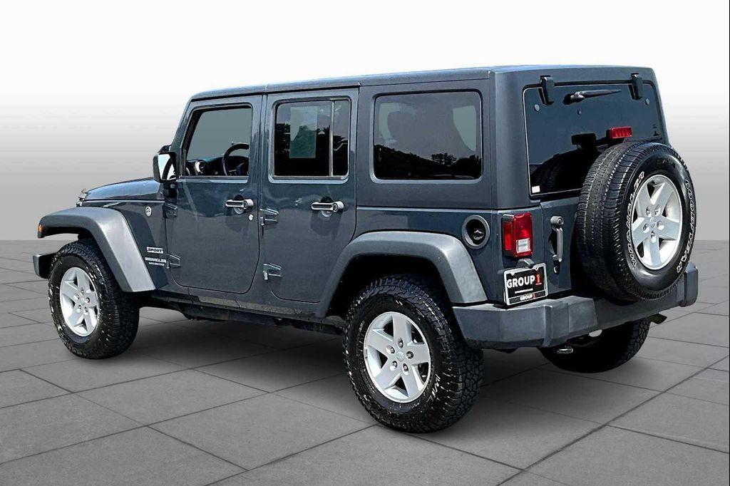 used 2017 Jeep Wrangler Unlimited car, priced at $19,000