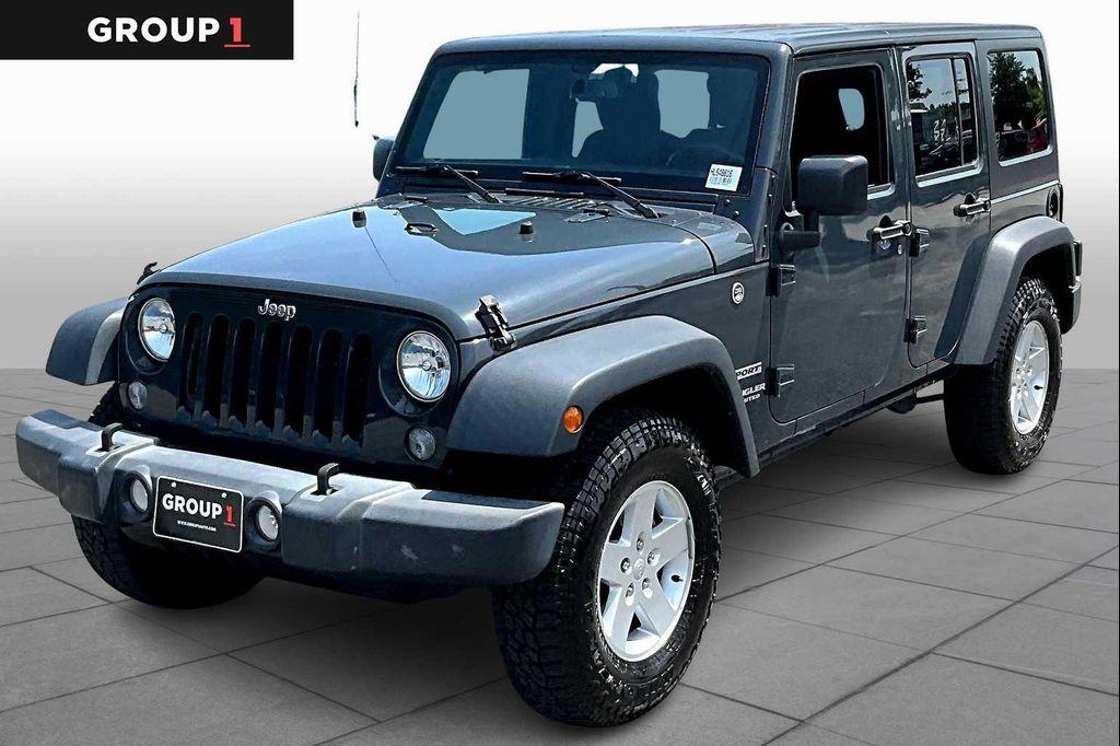 used 2017 Jeep Wrangler Unlimited car, priced at $19,000