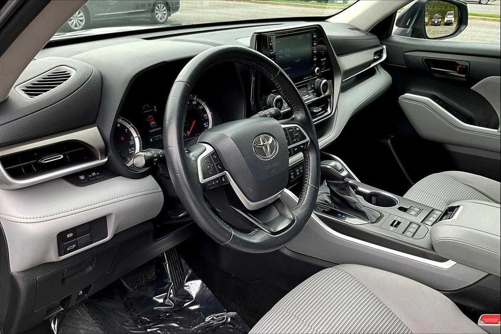 used 2022 Toyota Highlander car, priced at $28,000