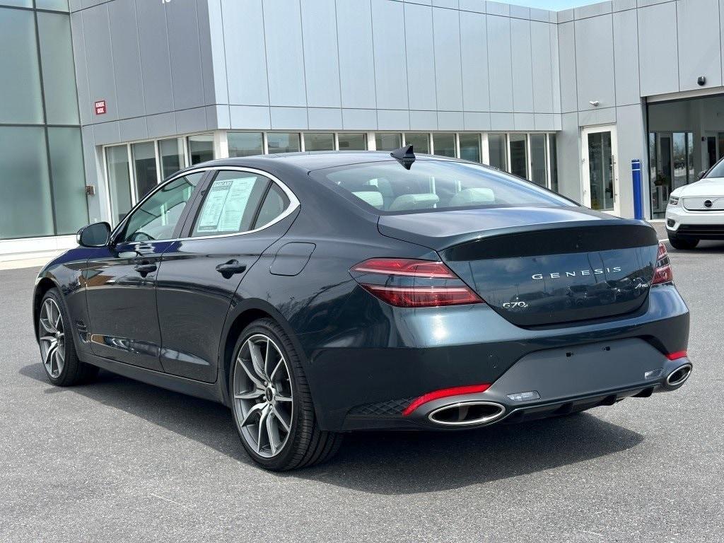 used 2024 Genesis G70 car, priced at $30,980