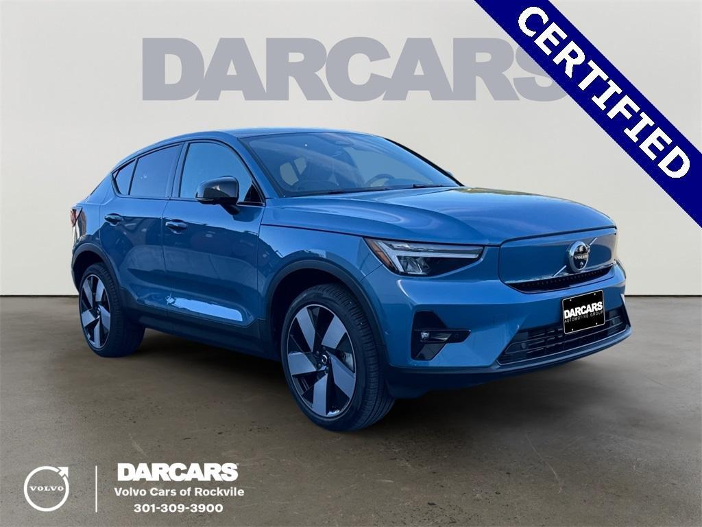 used 2024 Volvo C40 Recharge Pure Electric car, priced at $38,980