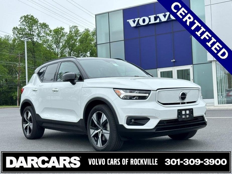 used 2021 Volvo XC40 Recharge Pure Electric car, priced at $31,780