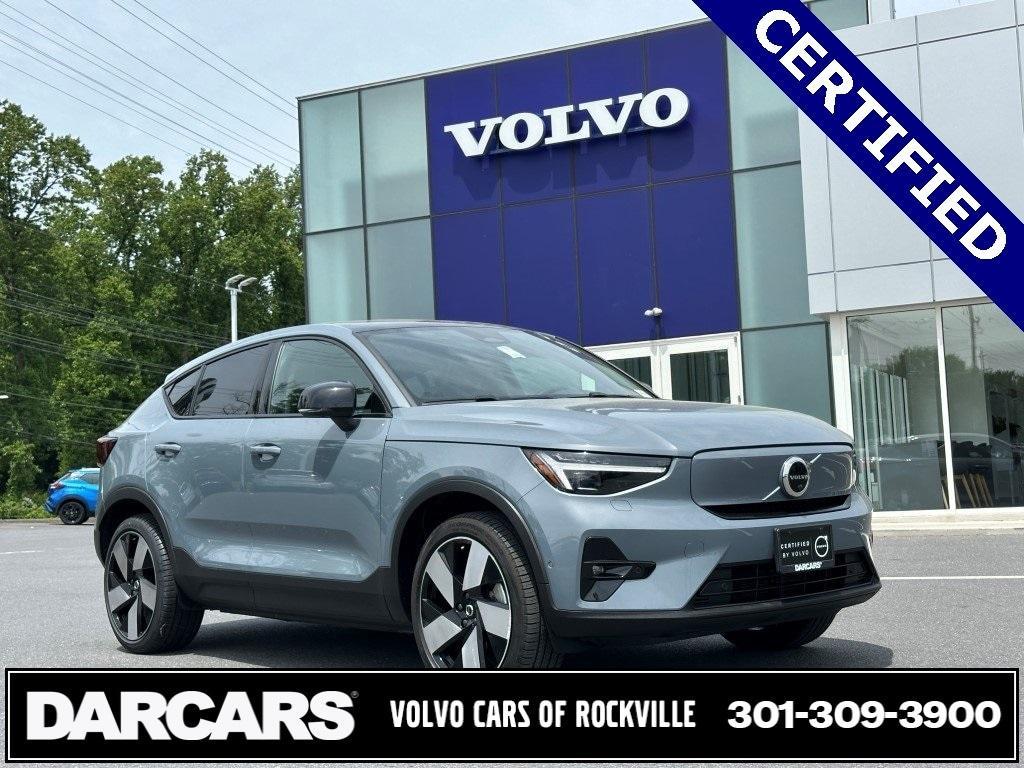 used 2023 Volvo C40 Recharge Pure Electric car, priced at $34,980