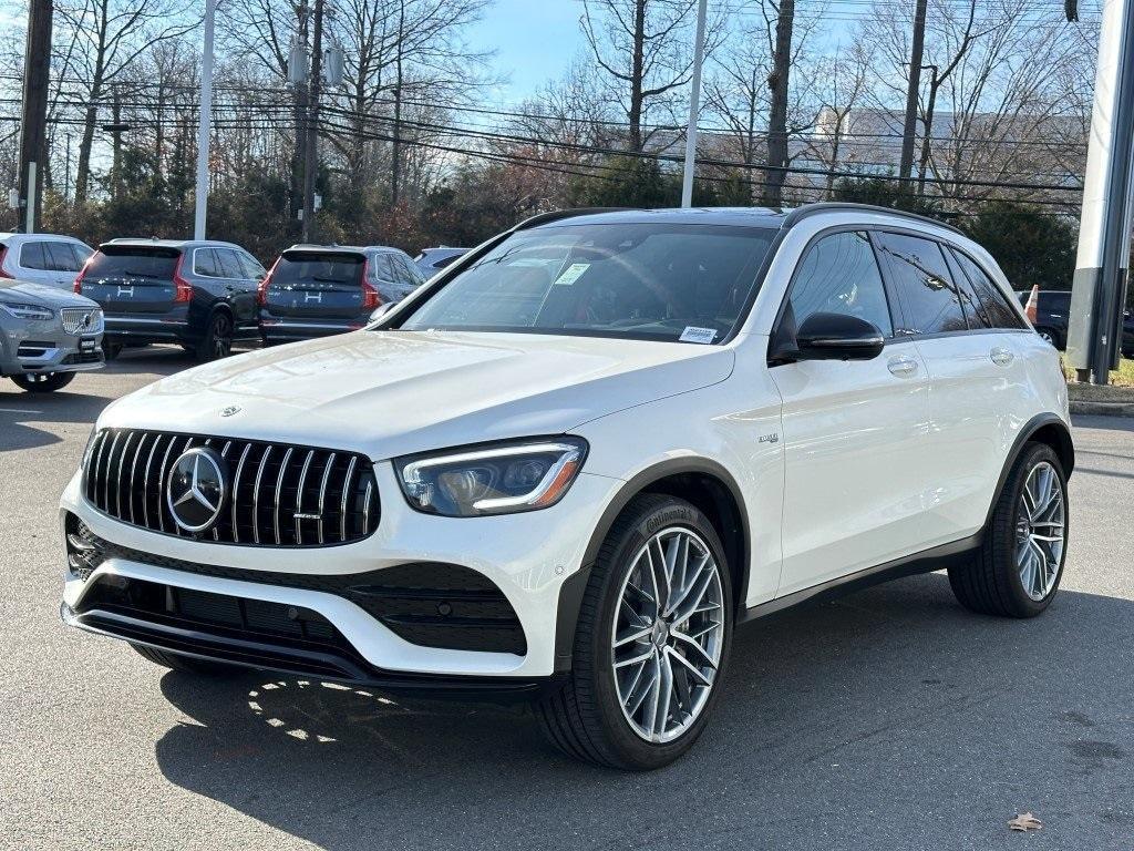 used 2021 Mercedes-Benz AMG GLC 43 car, priced at $46,280