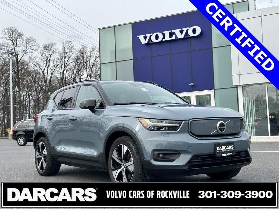 used 2021 Volvo XC40 Recharge Pure Electric car, priced at $31,480