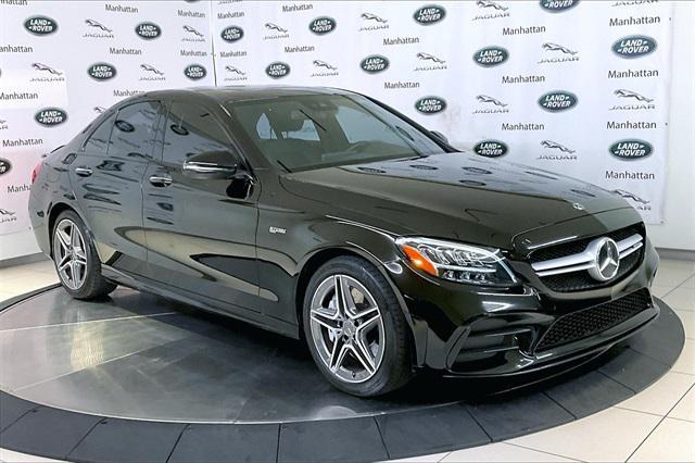 used 2020 Mercedes-Benz AMG C 43 car, priced at $38,000