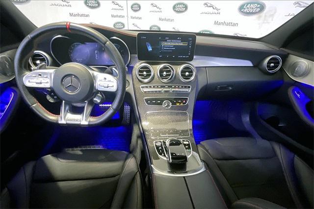 used 2020 Mercedes-Benz AMG C 43 car, priced at $38,000