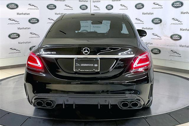 used 2020 Mercedes-Benz AMG C 43 car, priced at $38,000