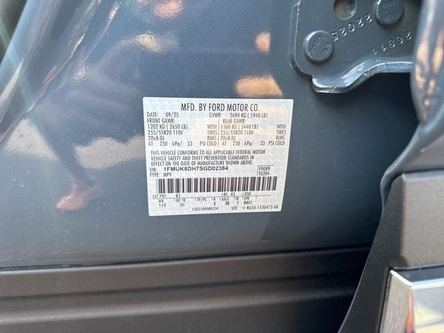 new 2025 Ford Explorer car, priced at $50,365