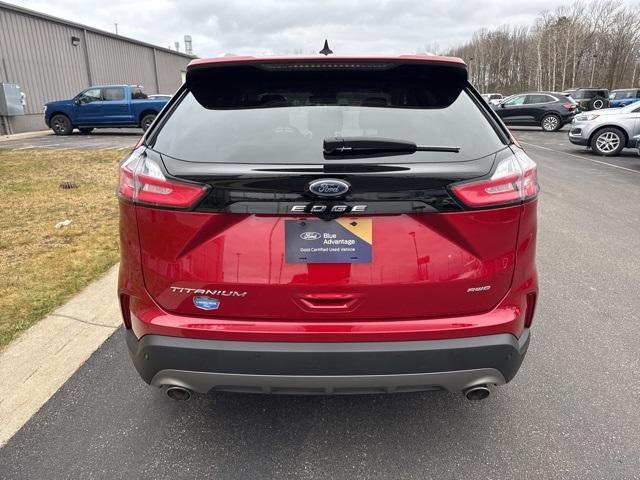 used 2021 Ford Edge car, priced at $30,995