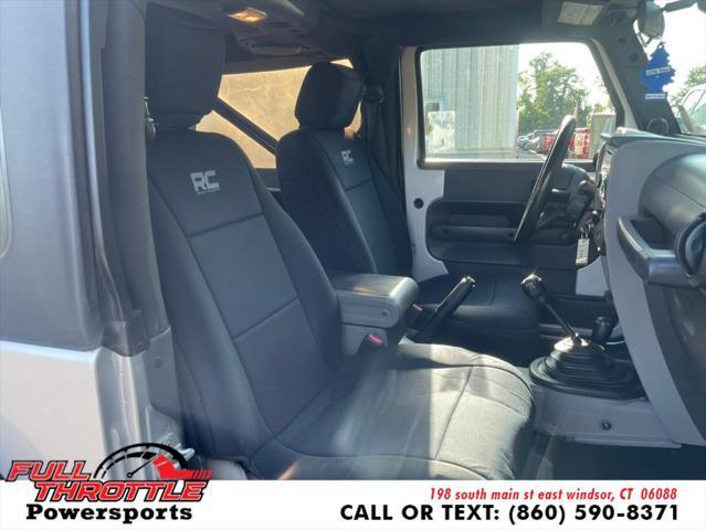 used 2009 Jeep Wrangler Unlimited car, priced at $13,999