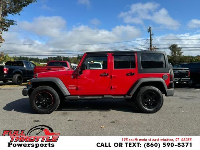 used 2012 Jeep Wrangler Unlimited car, priced at $9,900