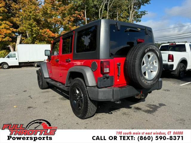 used 2012 Jeep Wrangler Unlimited car, priced at $9,900