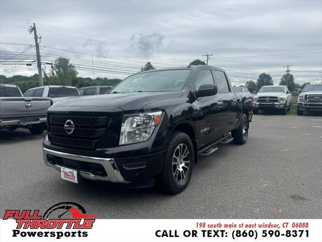 used 2021 Nissan Titan car, priced at $19,999